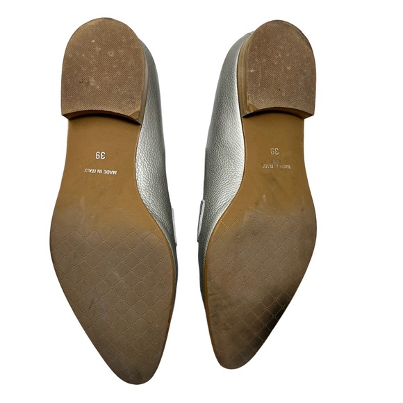 MATTEO BERTONI Pewter Loafers - Picture 4 of 5